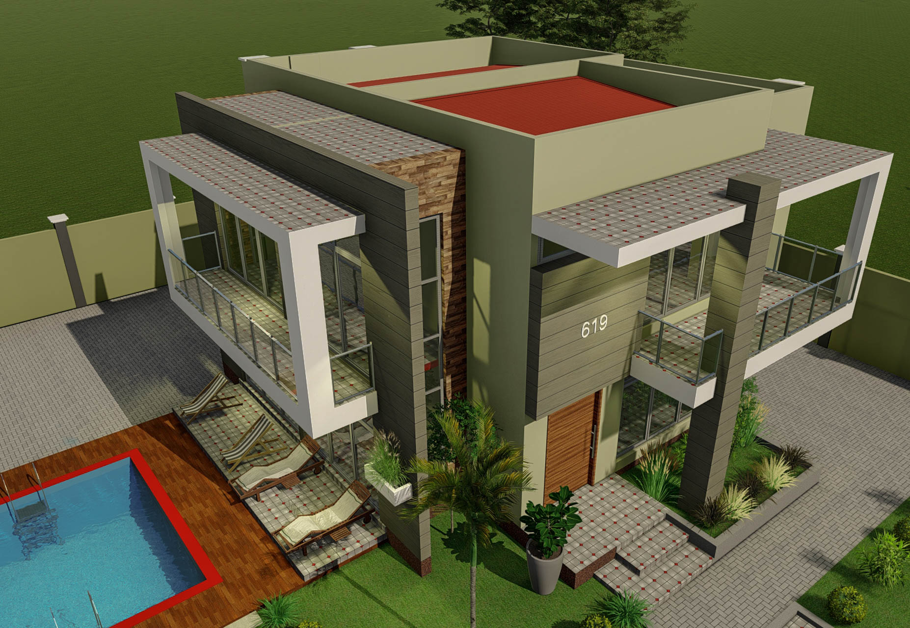A Spacious Three Bedrooms Home