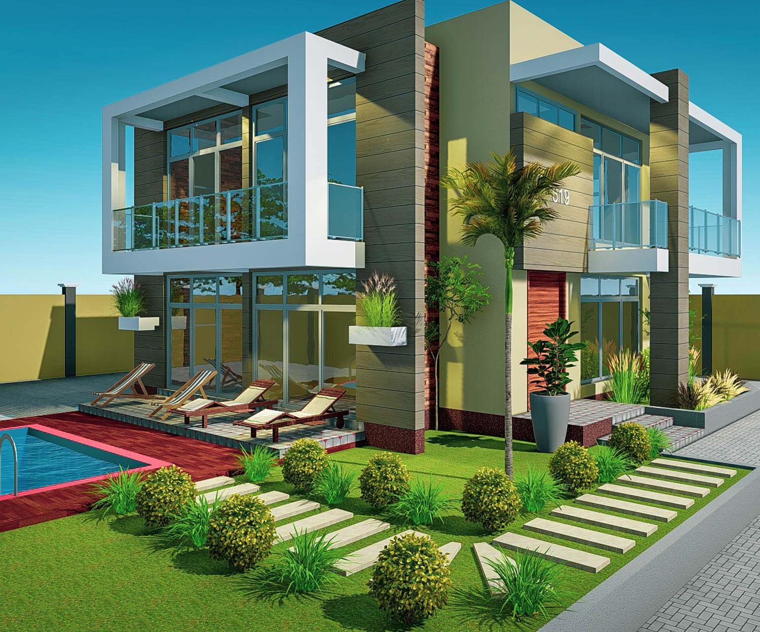 A Spacious Three Bedrooms Home