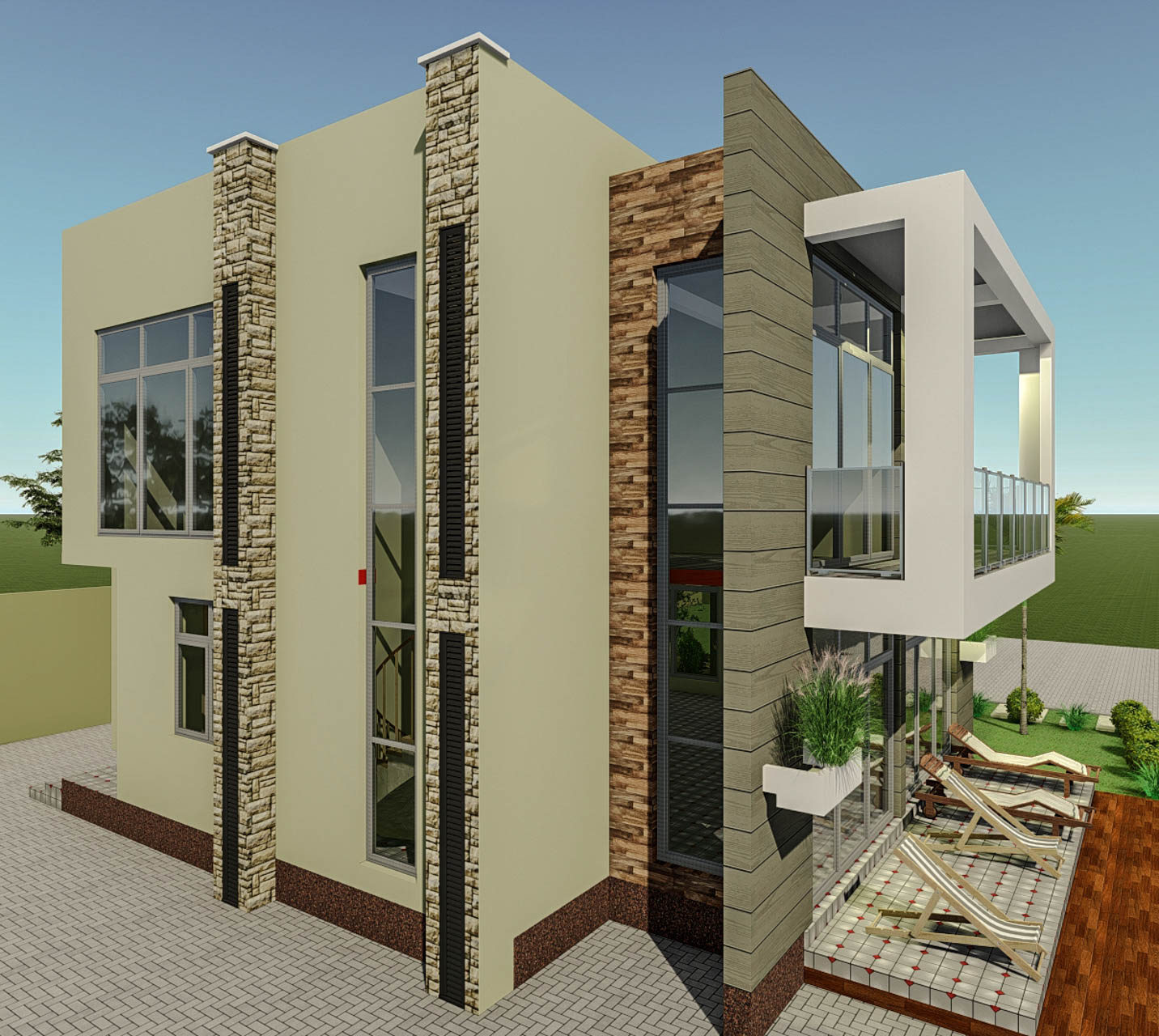 A Spacious Three Bedrooms Home