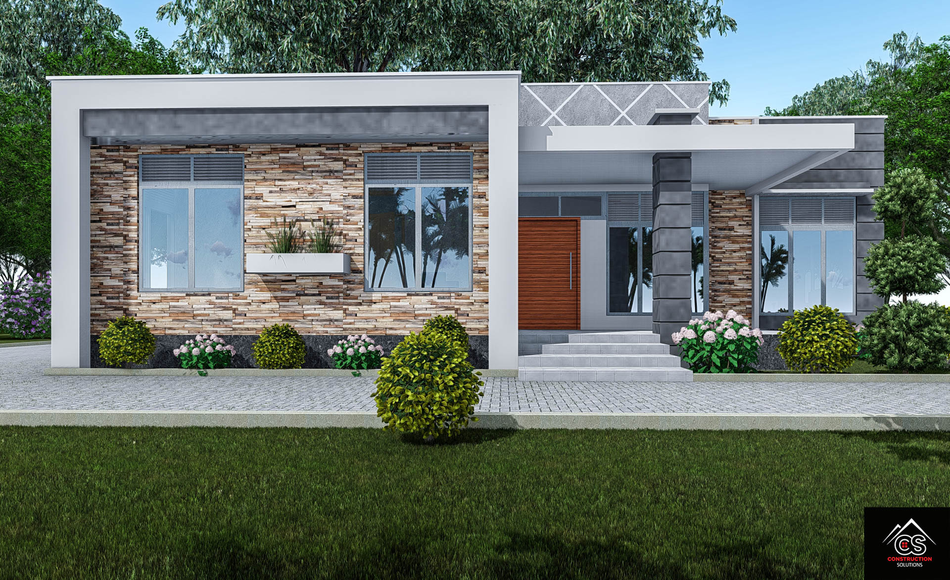 Modern Three Bedroom House
