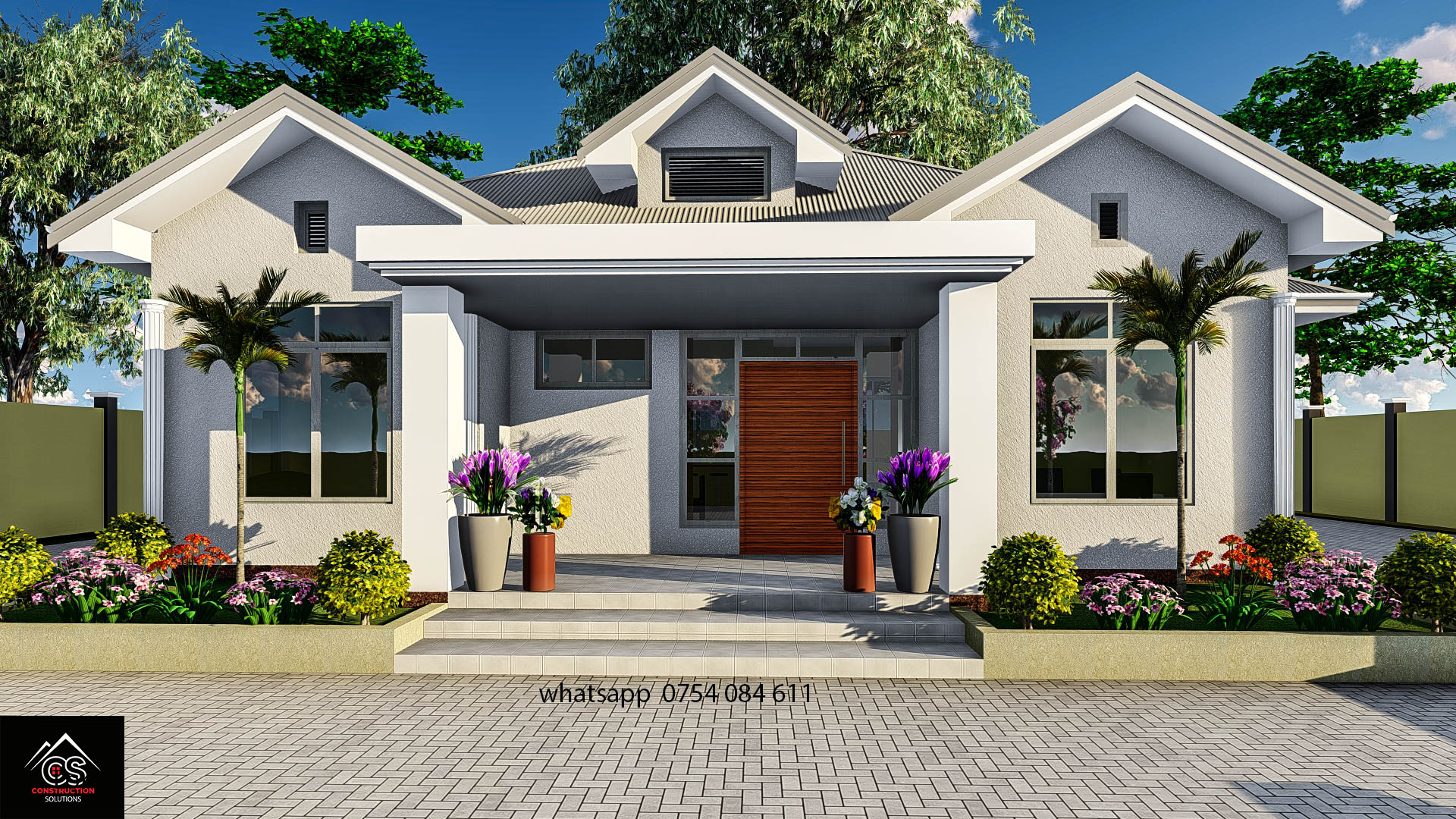 Modern Three Bedroom House