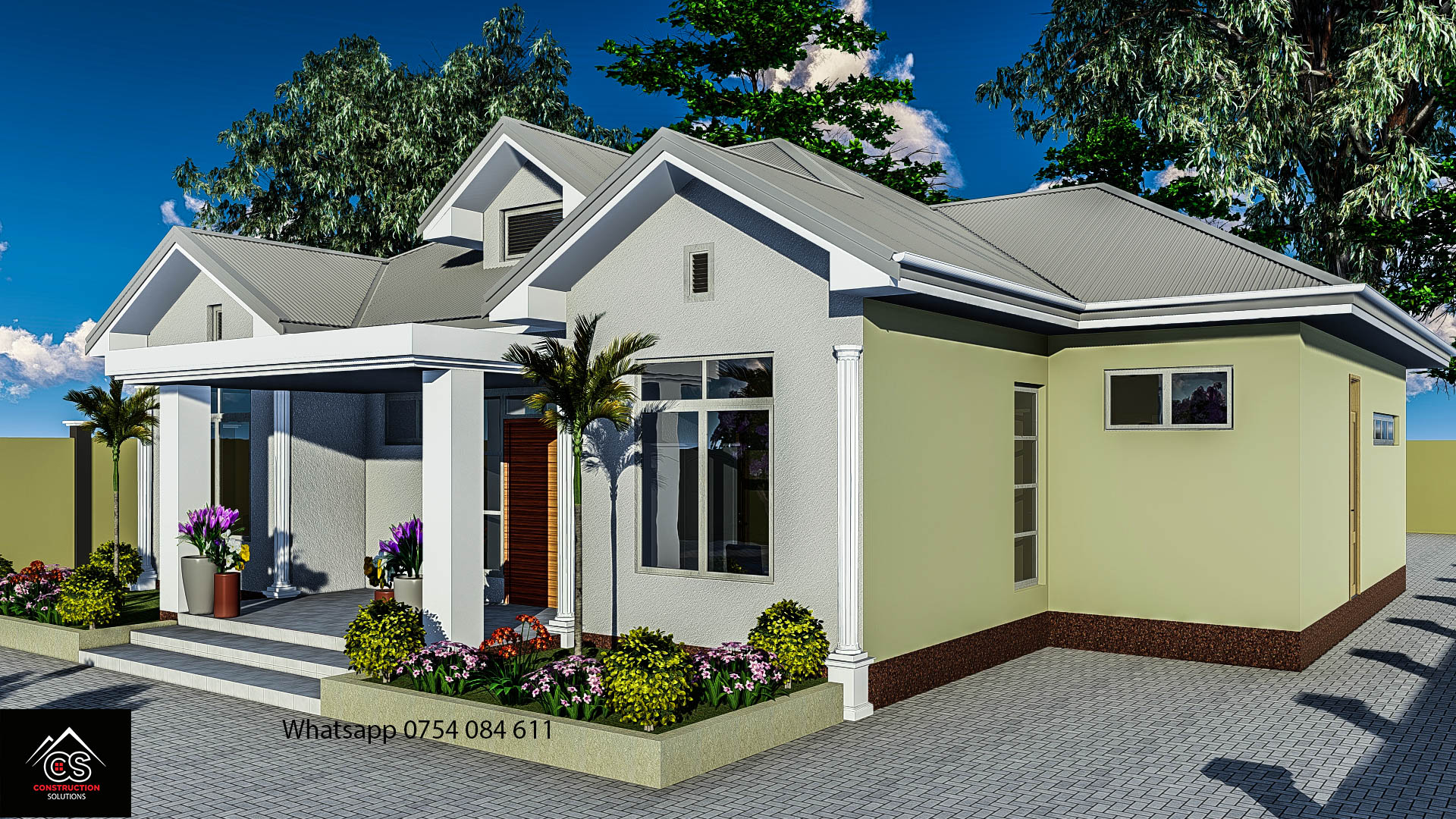 Modern Three Bedroom House