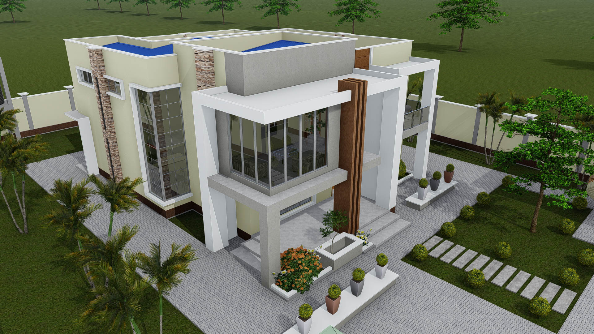 Five Bedrooms House