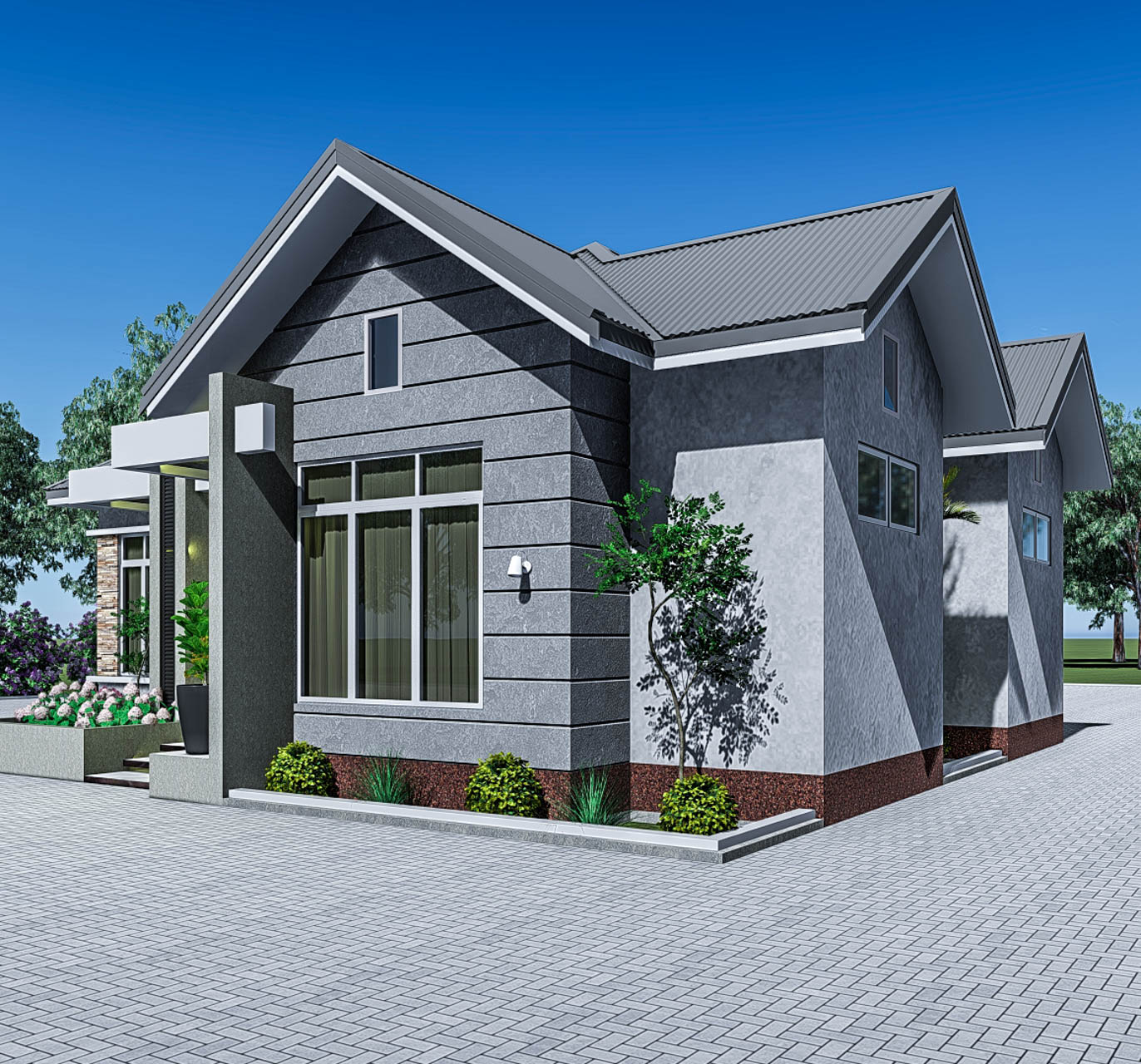 Modern Three Bedroom House