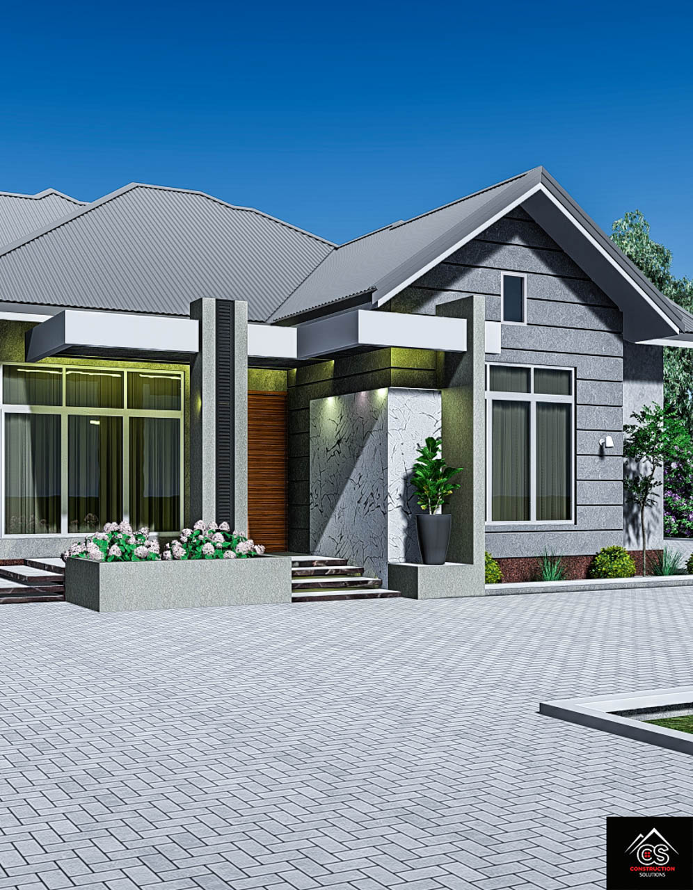 Modern Three Bedroom House
