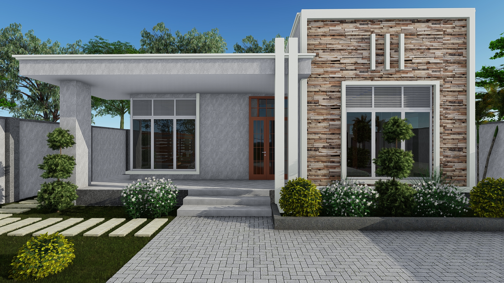 Two Bedrooms Contemporary Home