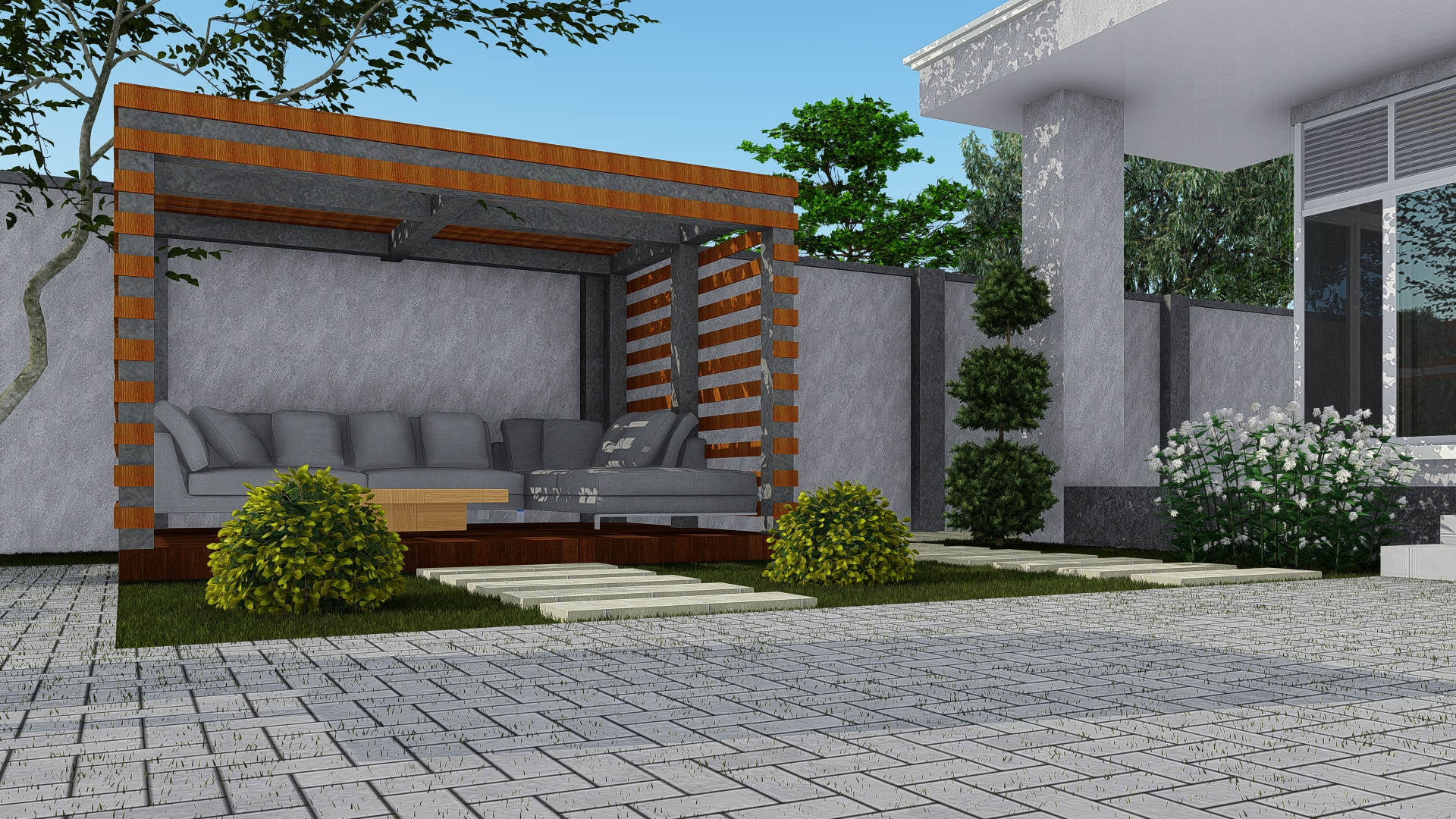 Two Bedrooms Contemporary Home