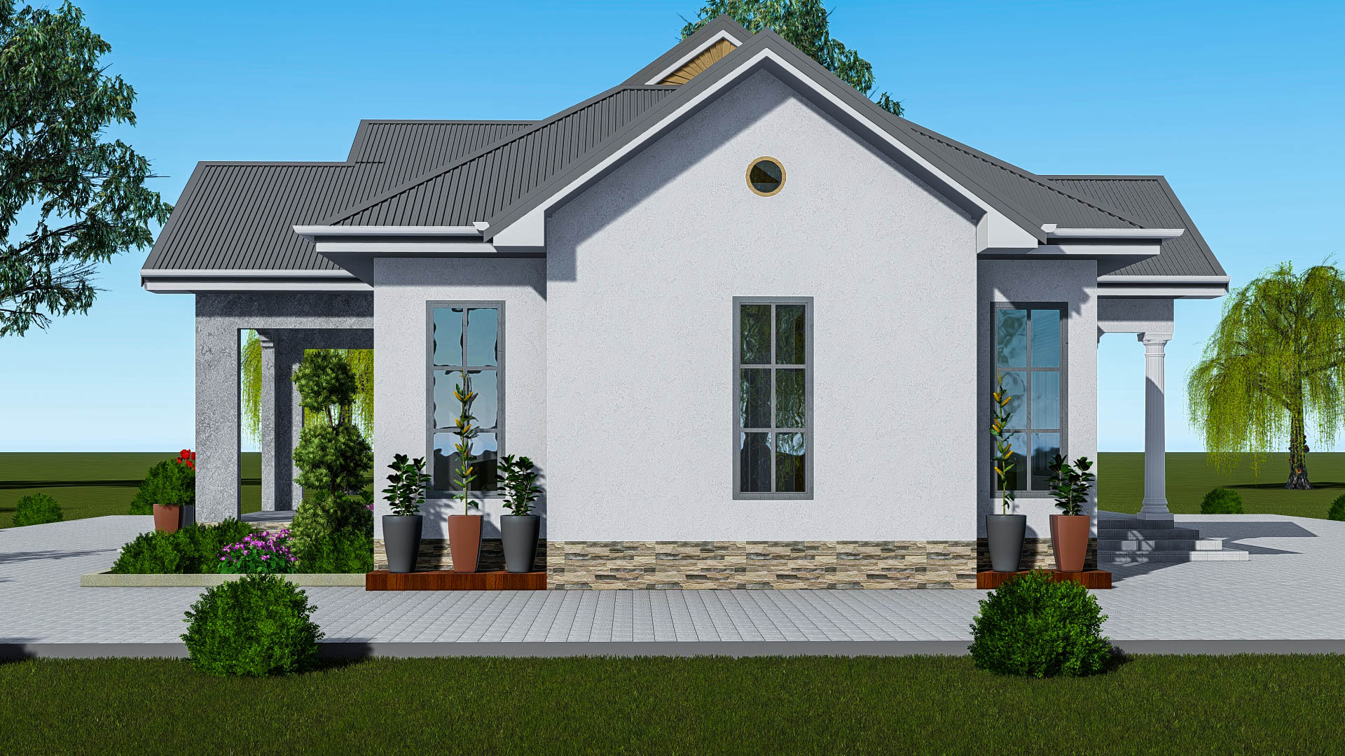 Four (4) Bedroom House