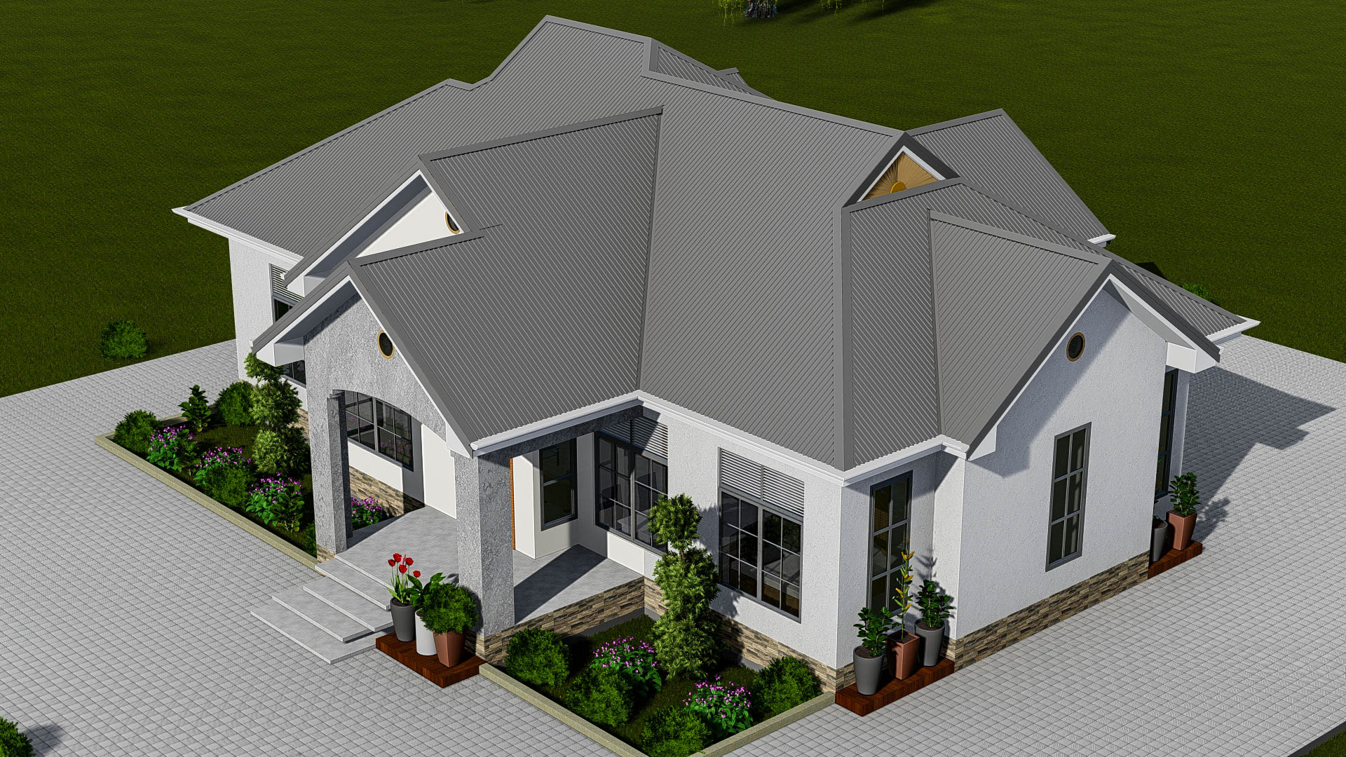 Four (4) Bedroom House