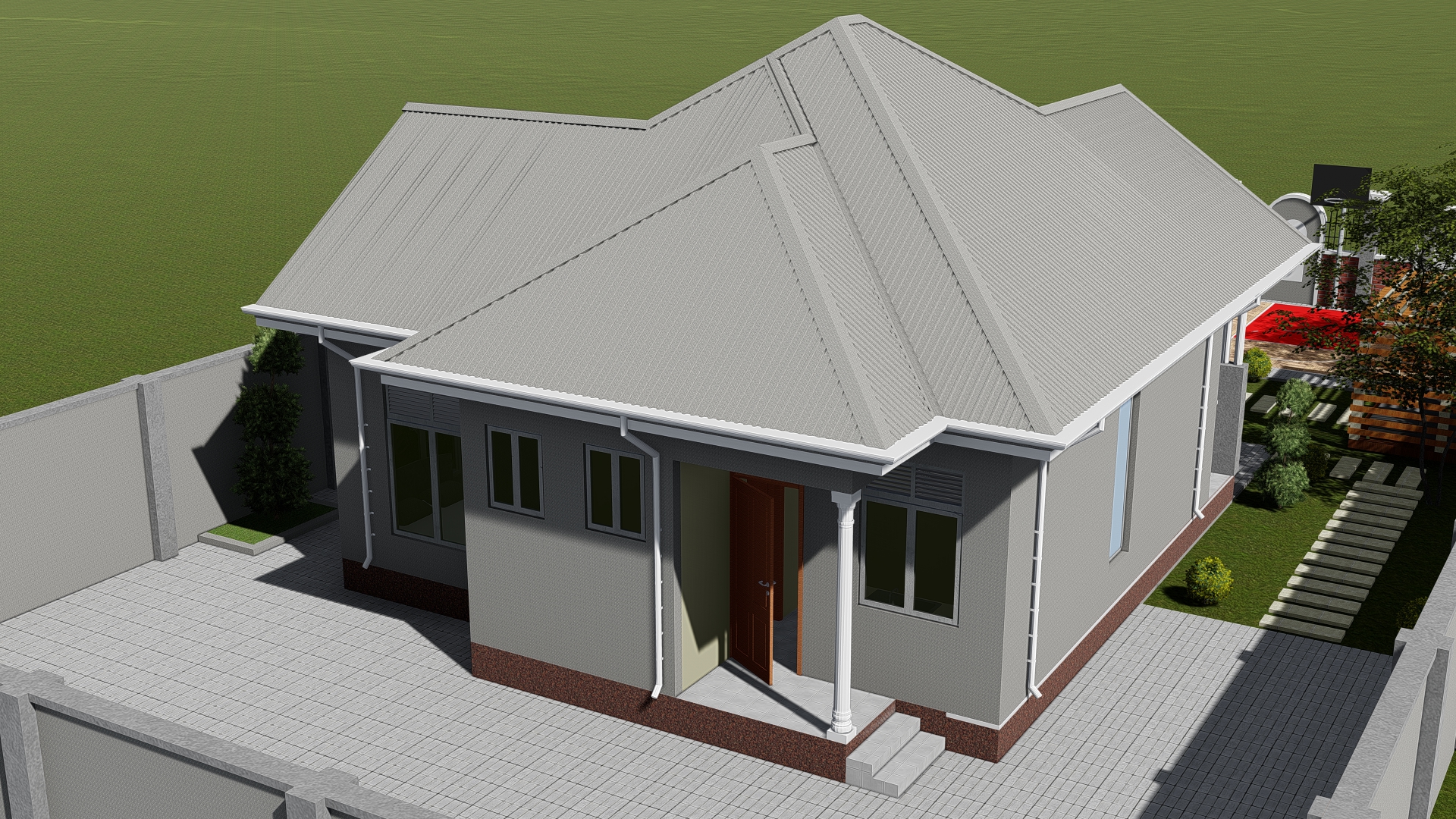Two Bedrooms Pitched Home