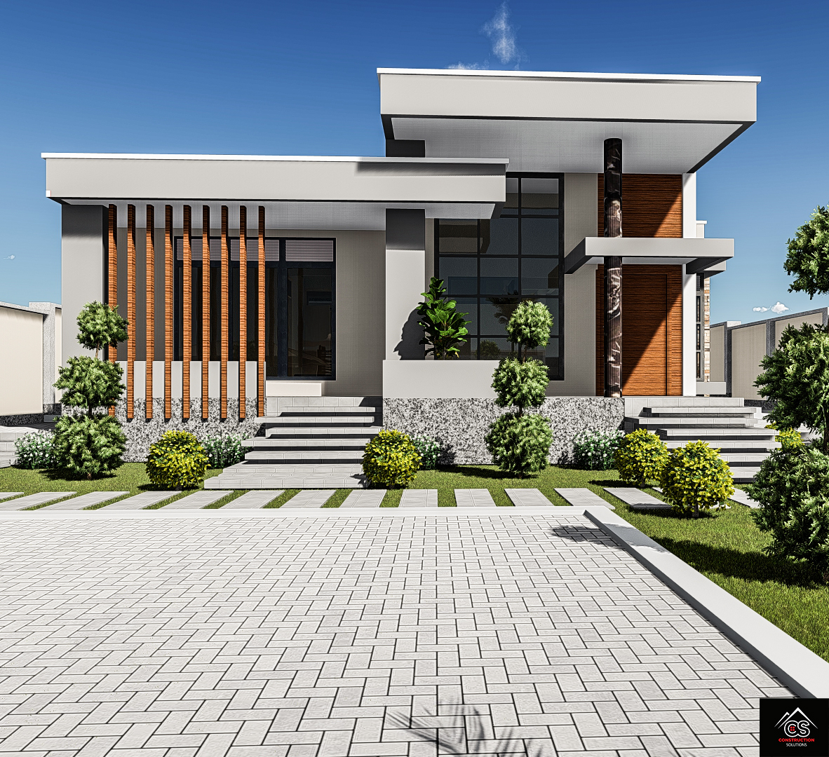 Three Bedrooms Contemporary Home