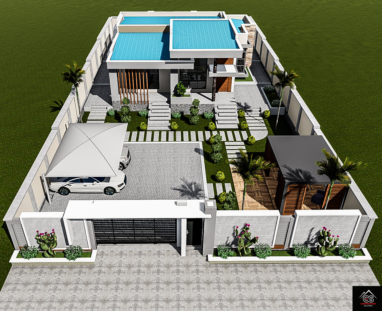 Three Bedrooms Contemporary Home