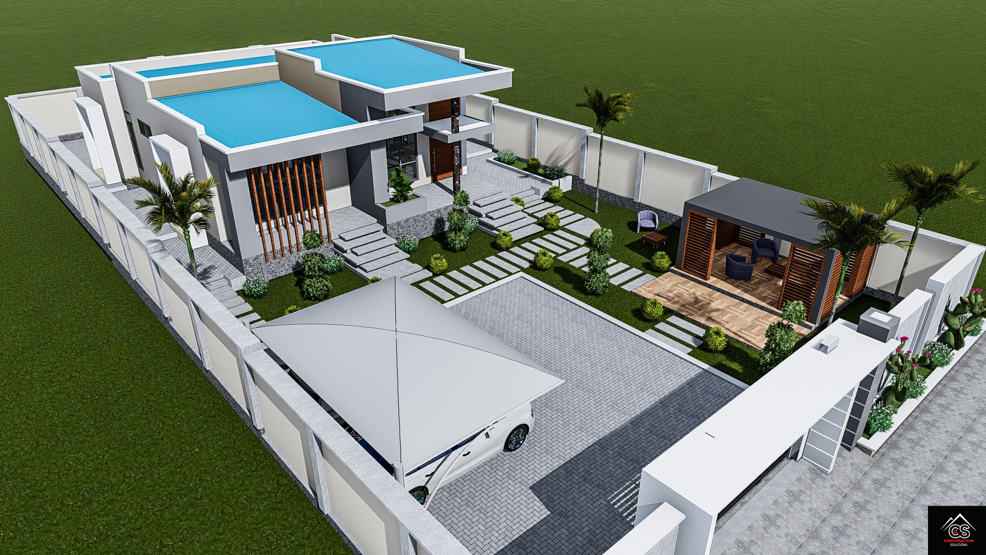 Three Bedrooms Contemporary Home