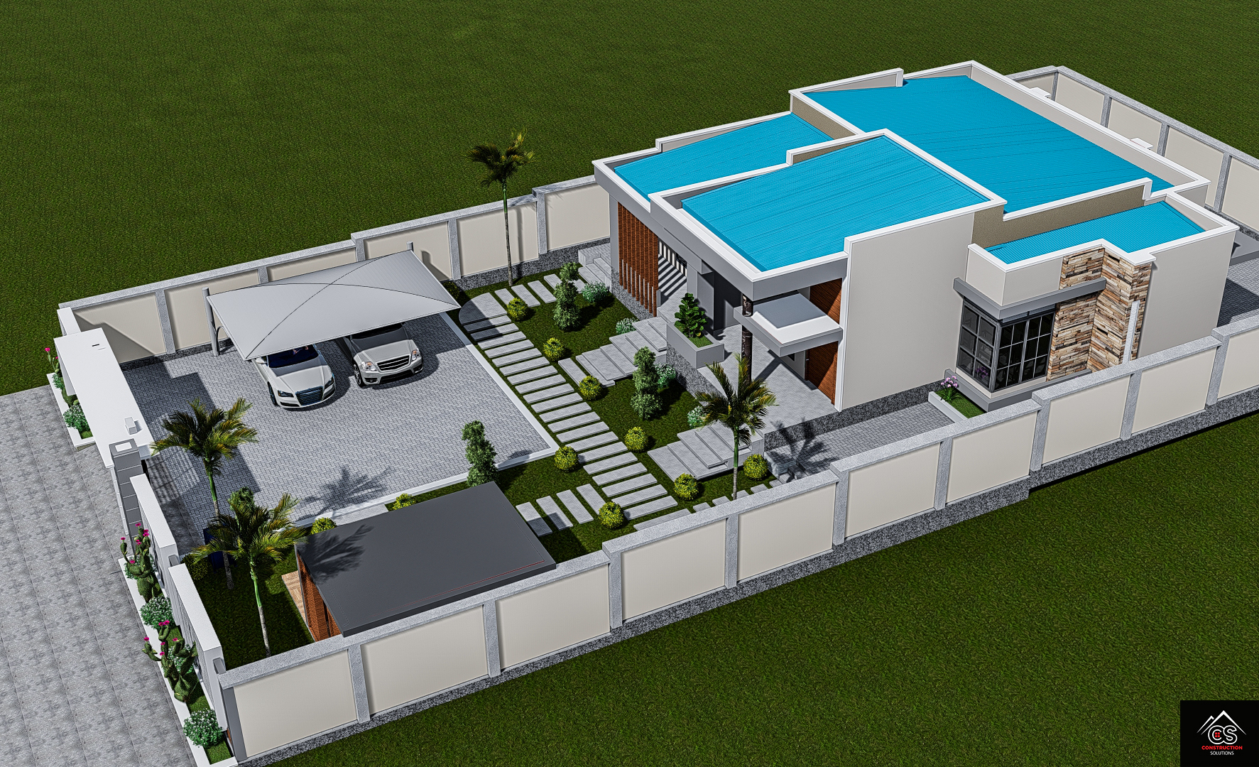 Three Bedrooms Contemporary Home