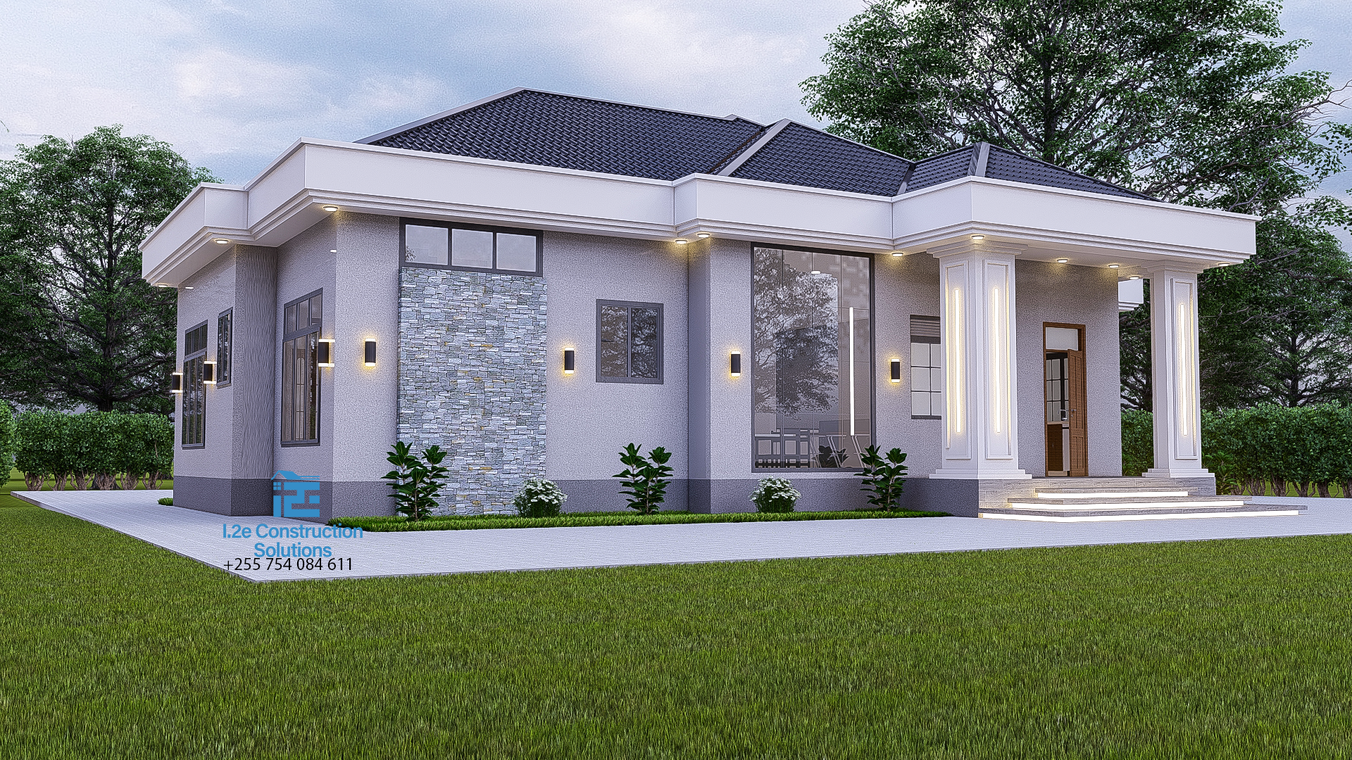 Classic Three Bedrooms Pitched Home
