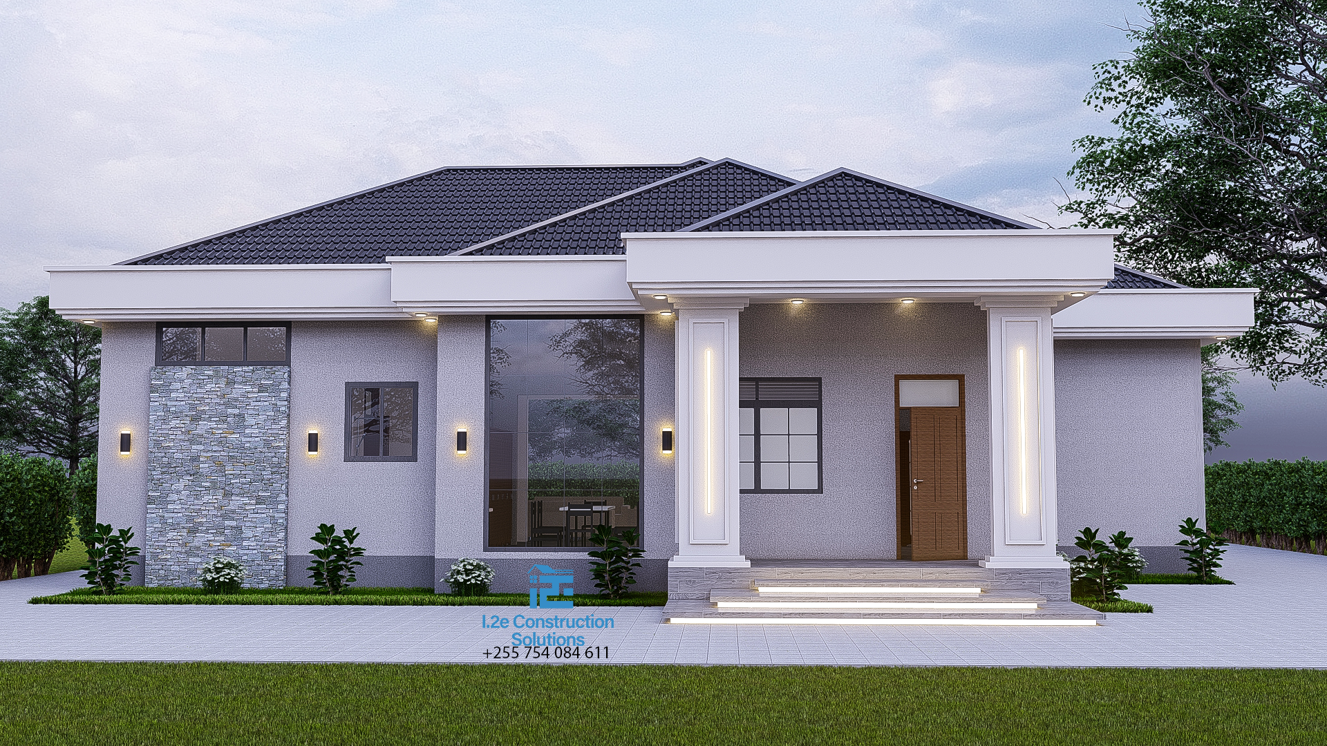 Classic Three Bedrooms Pitched Home