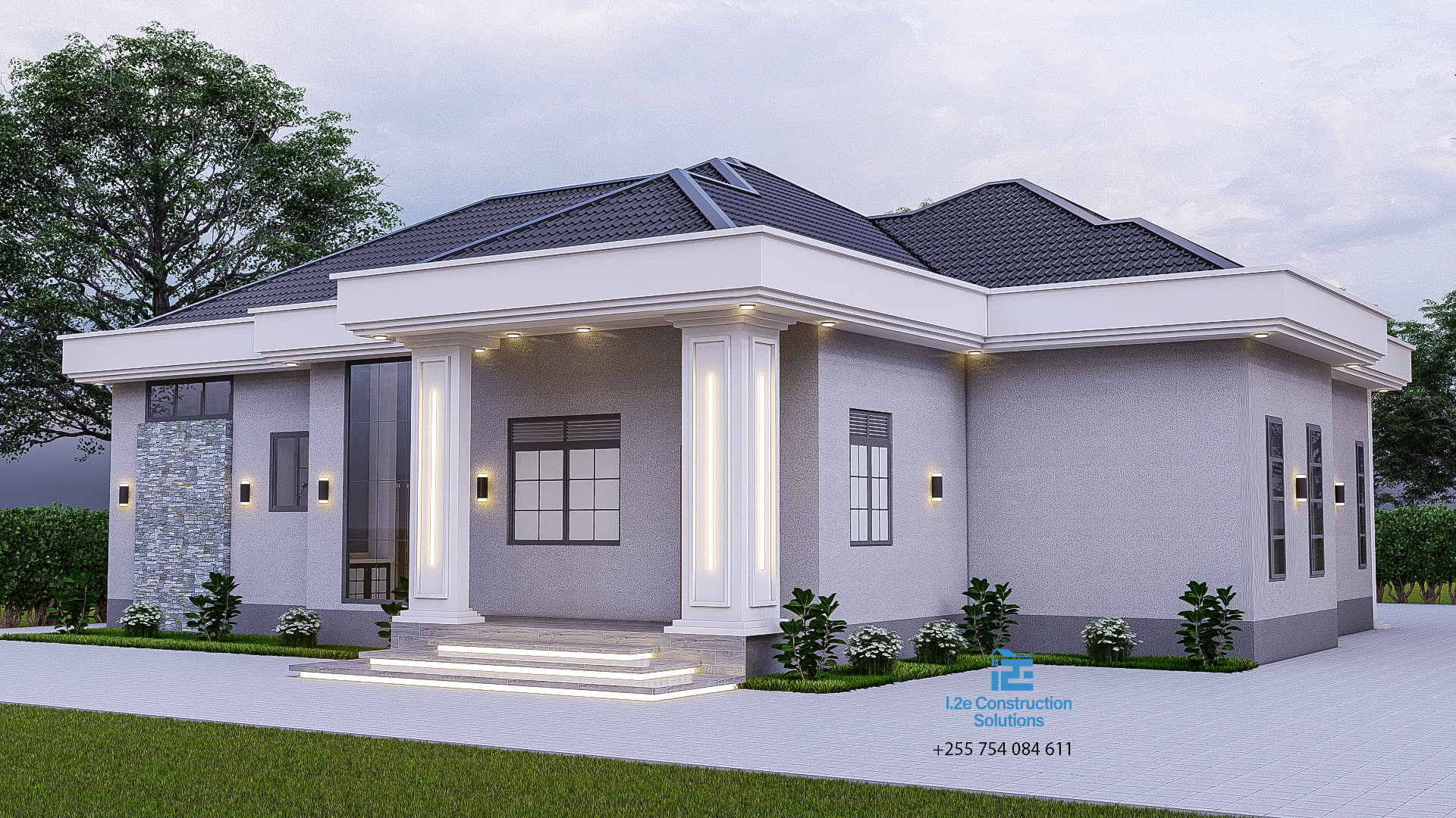 Classic Three Bedrooms Pitched Home