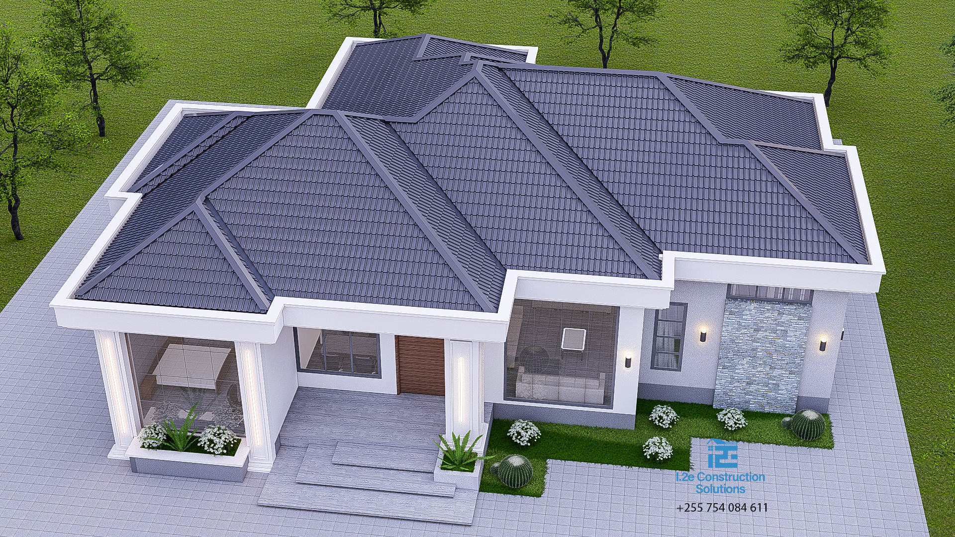 Classic Three Bedrooms Pitched Home