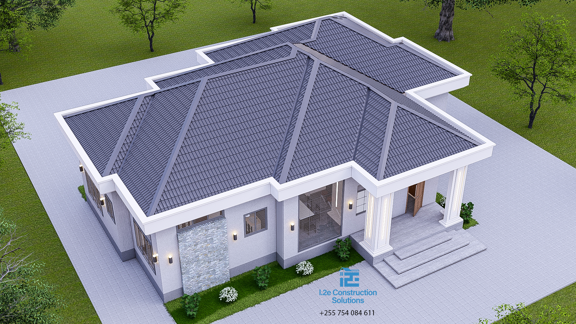 Classic Three Bedrooms Pitched Home