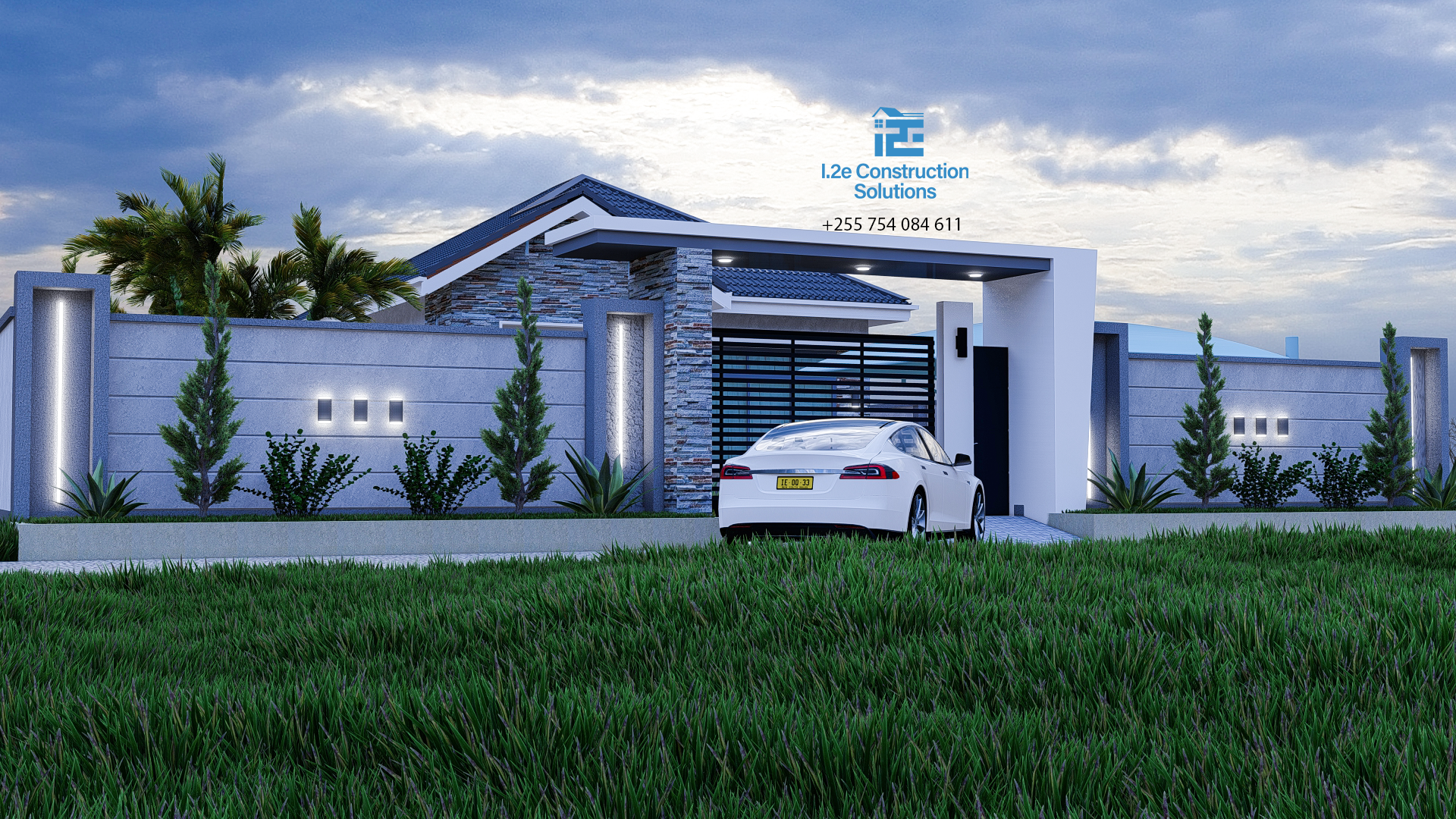 Three Bedrooms Pitched Home